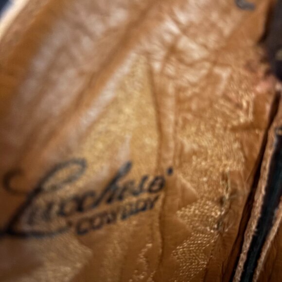 Vintage Lucchese Cowboy Boots - Picture 1 of 6